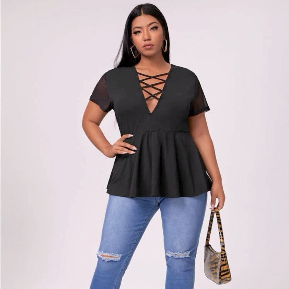 🎈4 for $15🎈 Peplum top